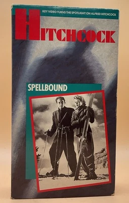 Spellbound VHS 1945, 1988 Gregory Peck Key Video Hitchcock **Buy 2 Get 1 Free** - Image 1 of 3