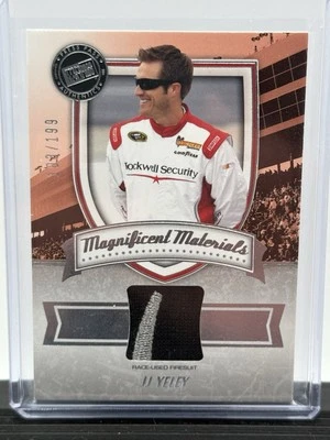 2011 Press Pass Fanfare Magnificent Materials JJ YELEY Relic /199 - Image 1 of 2