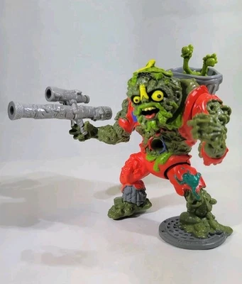 Muckman & Joe 眼球 100% 完整忍者神龟 1990 年玩伴 — 第 1/4 张图片