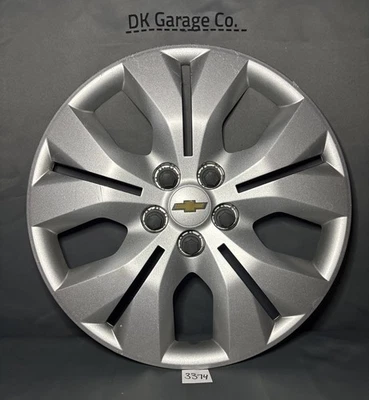 2012-2016 Chevrolet Cruze Hubcap - Genuine Factory OEM 16-inch Silver 3294 - Image 1 of 4