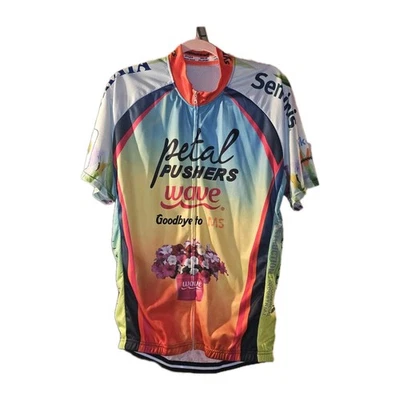 Life Behind Bars Cycling Jersey Pedal Pusher Sz 2XL Genesis Volare  T7 - Image 1 of 4