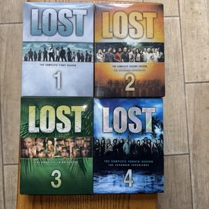 LOST Complete Seasons 1 2 3 4 TV Series DVD Box Set Lot Seasons 1-4 - Picture 1 of 2