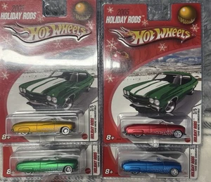 Hot Wheels Holiday Rods 1949 Mercury Convertible 2005 - Lote de 4 autos - Premium - R/R - Imagen 1 de 1