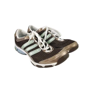 Scarpe da allenamento Adidas 3D Cushion da donna taglia 6,5 6 1/2 running marrone blu - Foto 1 di 11