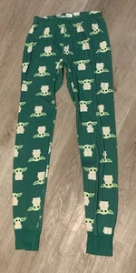 Hanna Andersson Star Wars medium Pajama bottoms only organic cotton Grogu Yoda - Picture 1 of 7