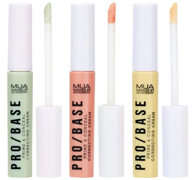 MUA Pro Base Prime & Conceal Colour Correcting Cream Concealer Sealed - Image 1 of 1