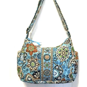 Borsa a tracolla Vera Bradley Bali blu ritirata - Foto 1 di 9