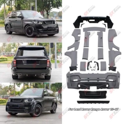 Широкий обвес юбки боковые передний задний бампер для Land Rover Range Rover 2013-2017 - Изображение 1 из 4