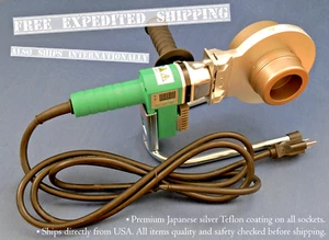 110V - 1200W Pipe Fusion Welding Tool w/ Case & 3 Metric Sockets - PPR PE HDPE - Picture 1 of 11