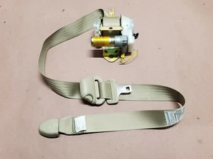 1999-2000 Lexus RX300 Front Left Seat Belt Driver Retractor Seatbelt TAN OEM - Picture 1 of 10