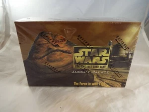 STAR WARS CCG JABBA'S PALACE KOMPLETT SEALED BOOSTER BOX MIT 60 PACKUNGEN - Bild 1 von 5