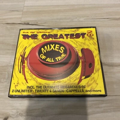 Greatest Mixes of all Time 2 CD ,2 Unlimited, Twenty 4 Seven, Cappella IMPORT - Image 1 of 4