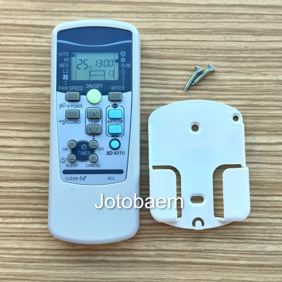 A/C Remote Control Mitsubishi SRK63ZEA-S2, SRK71ZEA-S2 SRK80ZEA-S2 + WALL HOLDER - Image 1 of 3