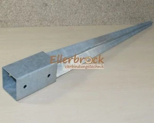 Einschlaghülse feuerverzinkt 750 mm Länge Einschlagbodenhülse Pfostenträger tzn - Bild 1 von 1