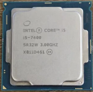 Intel Core i5-7400 SR32W 3.0GHz Desktop 2.4GHz CPU processor - Picture 1 of 1