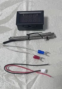 Industrial Temperature Monitoring Meter, PEMENOL High and Low Temperature Dual - Picture 1 of 3