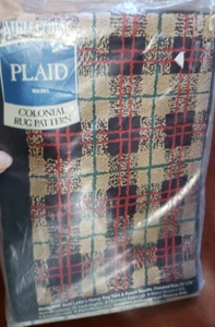 Tappeto zia Lydia modello tela patchwork coloniale punzone ago kit 204 - Foto 1 di 3