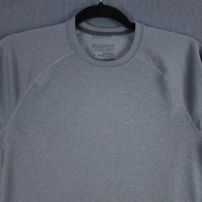 Patagonia Capilene Midweight Baselayer Men Small Gray Long Sleeve Polartec 44426 - Image 1 of 4