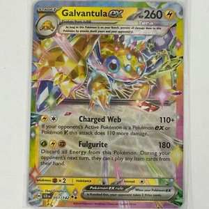 Galvantula ex 051/142 Sv07: Pokemon Stellar Crown Ultra Rare NM - Picture 1 of 2