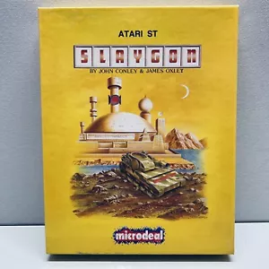 Slaygon - Microaffare - Atari ST - Scatola grande - Completo - CIB - Foto 1 di 5