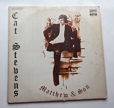 Vintage Vinyl (2) Record Album - 1967 Cat Stevens - Matthew & Son - DES 18005-10