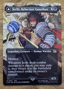 MTG Final Fantasy, Jecht, Reluctant Guardian / Braska's Final Aeon - Borderless - Afbeelding 1 van 2