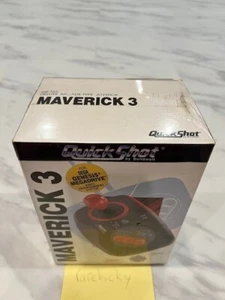 QuickShot Maverick 3 Joystick for Sega Genesis + Mega Drive - NEW SEALED RARE! - Picture 1 of 2