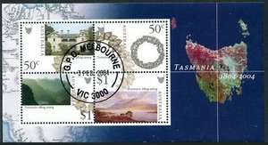 Australia 2214b sheet, CTO. Settlement of Hobart Town, 200th Ann. 2004. - Picture 1 of 1
