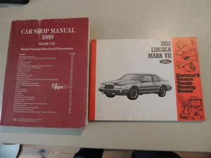 Lincoln Mark 7 1989 Repair service work shop manual Werkstatthandbuch - Bild 1 von 9