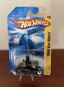 VERDE 2008 NUOVI MODELLI Hot Wheels DRAGTOR 006/196 - Foto 1 di 4