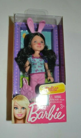 2012 BARBIE / CHELSEA - DELIA BLACK HAIR WITH BROWN EYES & COTTON CANDY Cover