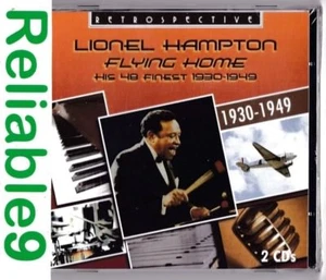 Lionel Hampton - Flying Home his 48 finest 1930-1949 2CD Sealed- 2011 Nimbus UK - Picture 1 of 2