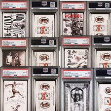 1991 Nike Michael Jordan / Spike Lee Trading Cards - complete PSA 8 SET 6 Promo