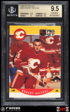 POP 1: Robert Reichel RC BGS 9.5: 1990-91 Pro Set Rookie Card Gisto