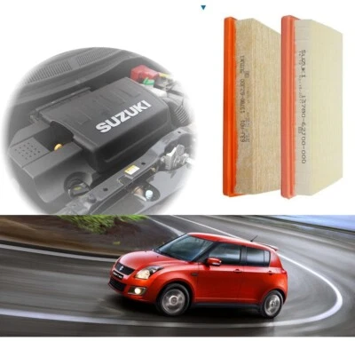 Suzuki Swift 1.5L (2005-2010) M15 Engine Air intake Air Filter x2Pcs - Image 1 of 4