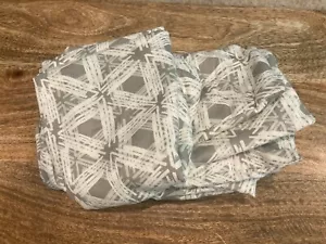 West Elm Organic Optic Prism Sateen Euro Shams - Set of 2 (Platinum) - Picture 1 of 1