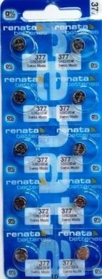 377 RENATA SR626SW SR626W WATCH BATTERIES (10 piece) New Authorized Seller - Image 1 of 4