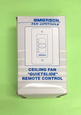 EMERSON SW46I MARFIM VENTILADOR CONTROLE DE PAREDE 4 VELOCIDADES SLIDE POSTE único - Imagem 1 de 4