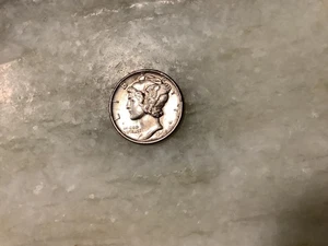 1942 /41 Silver Mercury Dime Overdate - Picture 1 of 3