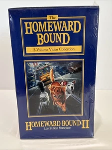 Disney Homeward Bound 1 &2 VHS Vintage Box Set Collection Factory Sealed - Imagen 1 de 6