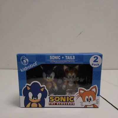 Kidrobot - Sonic the Hedgehog - Sonic & Tails figuras vinilo mini serie Foto 1 de 4