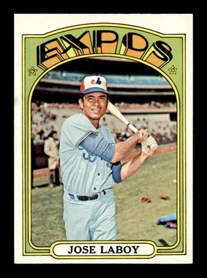 1972 Topps #727 Jose Laboy   NM/NM+ X3342506 - Image 1 of 2
