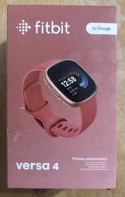 Fitbit Versa 4 Activity Tracker - Pink Sand/Copper Rose... FREE S&H! - Image 1 of 2