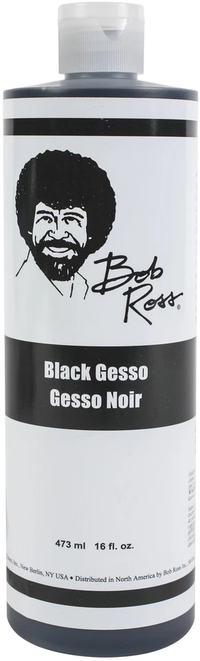 Bob Ross Gesso 473 ml-negro Foto 1 de 1