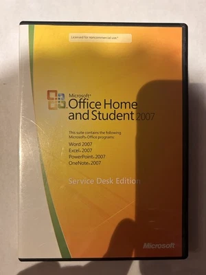 Microsoft office home and student 2007 with product key - Image 1 of 4