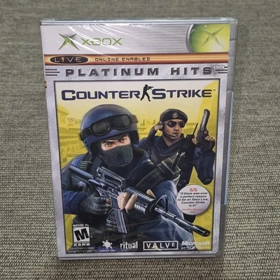 Counter Strike - Microsoft Xbox Platinum Hits Factory Sealed Brand New  - Image 1 of 4