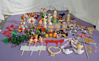 Lote De Colección De 160+ Barbie Navidad San Valentín Boda Pastel Decoraciones Foto 1 de 4