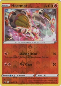Heatmor 026/202 Reverse Holo Sword & Shield Pokemon Card NM - Bild 1 von 1