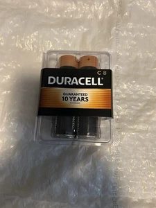 Duracell Coppertop C Battery, Long Lasting C Batteries, 8 Pack - Picture 1 of 2