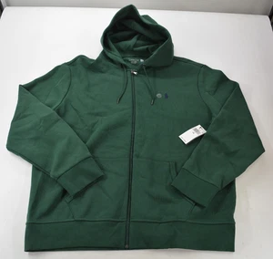 Polo Ralph Lauren Para Hombres 2XL Cremallera Completa Verde Clásica Sudadera con Capucha Nueva con Etiquetas Precio de venta sugerido por el fabricante 130 USD - Imagen 1 de 6